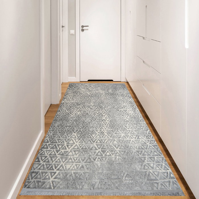 Conceptum Notta 1108 Alfombra de Pasillo Gris y Crema 80 x 250 cm Conceptum Notta 1108 Alfombra de Pasillo Gris y Crema 80 x 250 cm